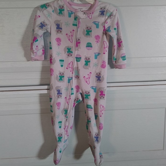 Carter's footed sleeper pajama Size 2t - Picture 1 of 5